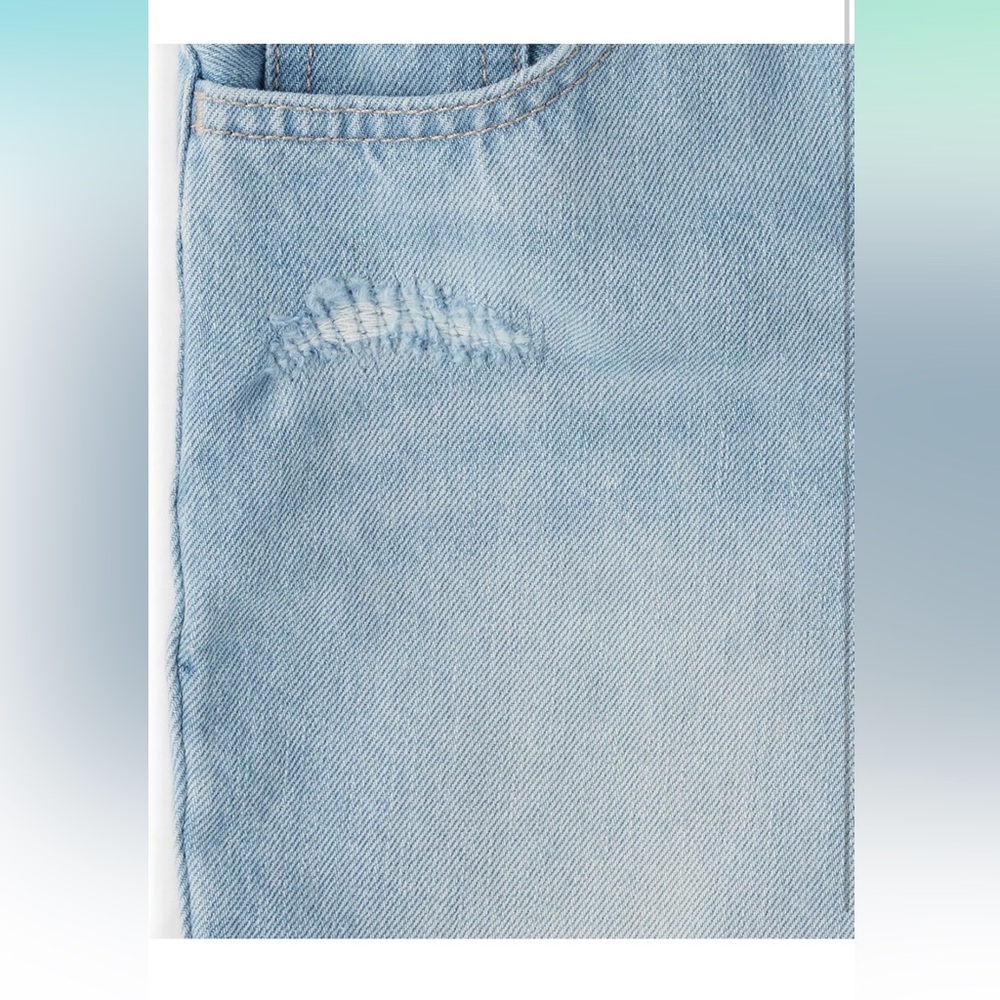 NWT • 2-pack
• Children's Place • Distressed Midi Short • Serena/Cloudless Wash - Picture 5 of 6